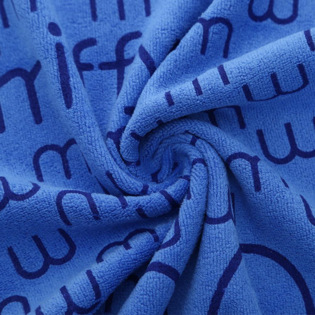 Absorbent Microfiber Towel - Quick-Drying, Thickened, Ideal for Car, Barber, Beauty Salon, and Head Wrap Uses