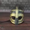 Viking Vende Helmet Replica  Handmade Medieval Norman Warrior Armor  LARP  SCA Viking Costume Prop Brown Finish Metal Helmet