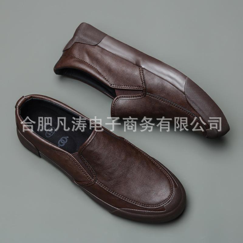 Baoda 7869 мужские повседневные туфли низкие удобные ленивые туфли на четыре сезона лоферы