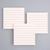 80sheets/pc Square Shaped Memo Pad Tearable Self-adhesive Notebook Sticky Note Pad Office Stationery Notepads Journaling Notepad