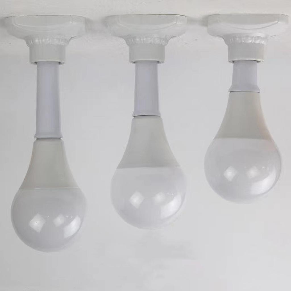 Удлинитель патрона E27 на E27 для средней лампочки Удлинитель патрона 65 мм 95 мм 120 мм