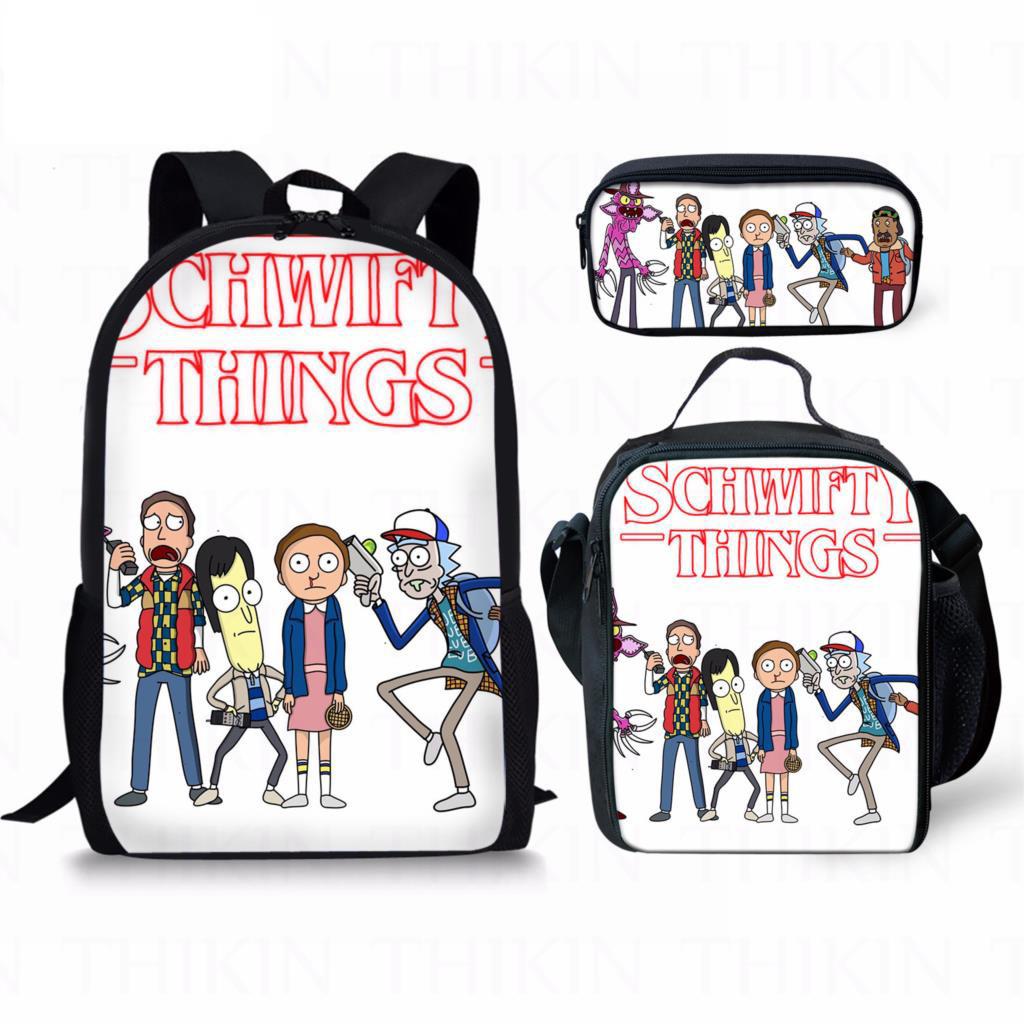 Набор: Рюкзак и Пенал Stranger Things 3 Для Ежедневного Использования Из Нейлонового Материала