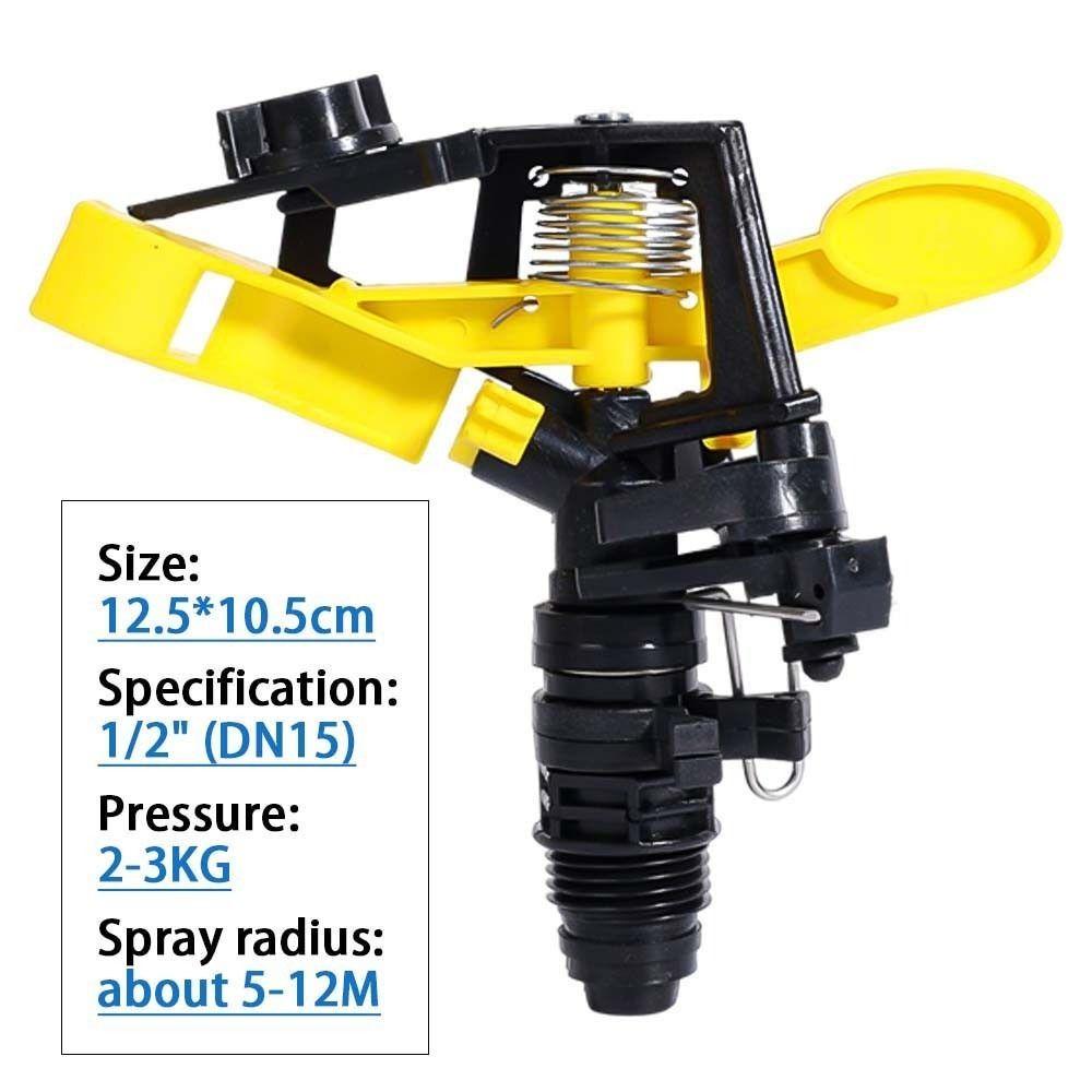 Agriculture Automatic Rotating Sprinkler Controllable Angle Lawn Sprinkler