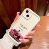 Soft Silicone Square Ladder Printing Pattern Phone Casing Full Cover Camera Shockproof Protection Rubber Case for Samsung
