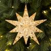 Acrylic Christmas Tree Crystal Decor Snowflake Acrylic Pendant Christmas Hanging  Holiday Party