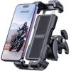 New for Aomiker Motorcycle Smartphone Motorcycle Phone Holder for and Vibration Compatible with iPhone 16 16 16 Pro iPhone Pro and Android Black 2025