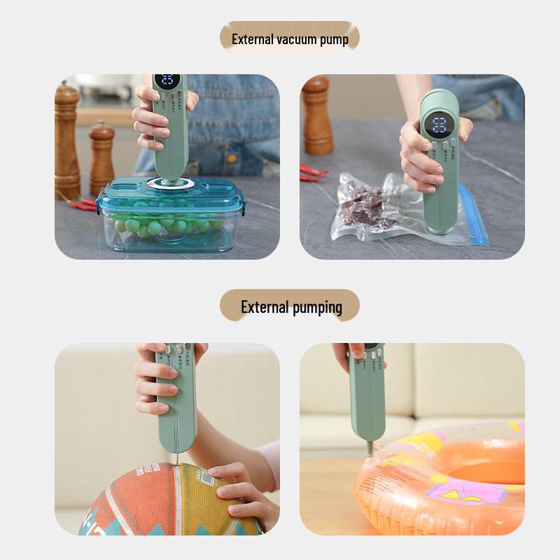 Компактный автоматический вакуумный упаковщик для консервирования продуктов питания