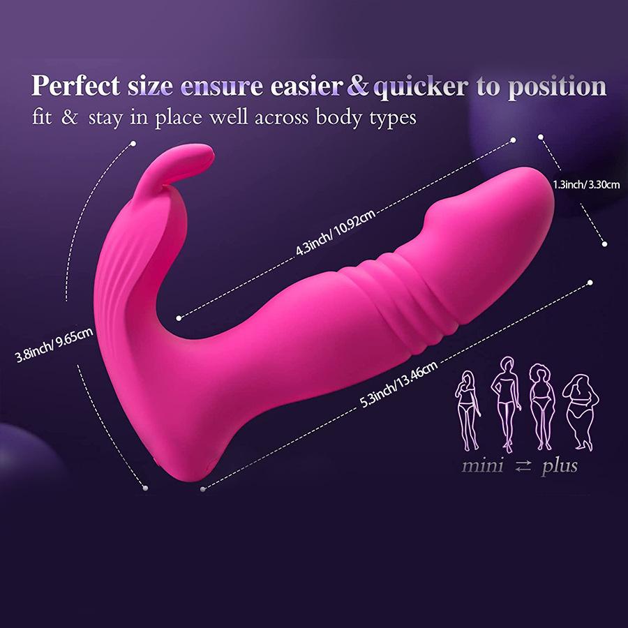 Adult Sex Toys App Remote Control Wearable Vibrator Adult Toys with Vibrating Rabbit Ears