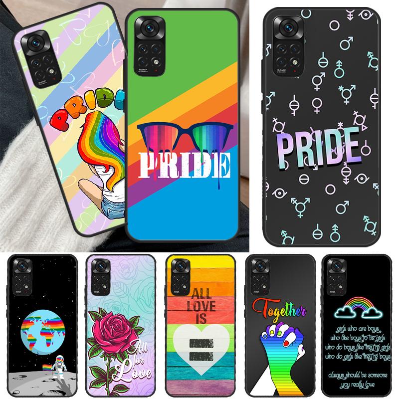 Чехол LGBT Pride Love для Xiaomi Redmi Note 11 Pro 8 9 11S 10S 9S Note 10 Pro, чехол для Redmi 10 10C 9A 9C