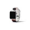 Коричневый волнистый силиконовый ремешок Aleubeu [Apple Watch]