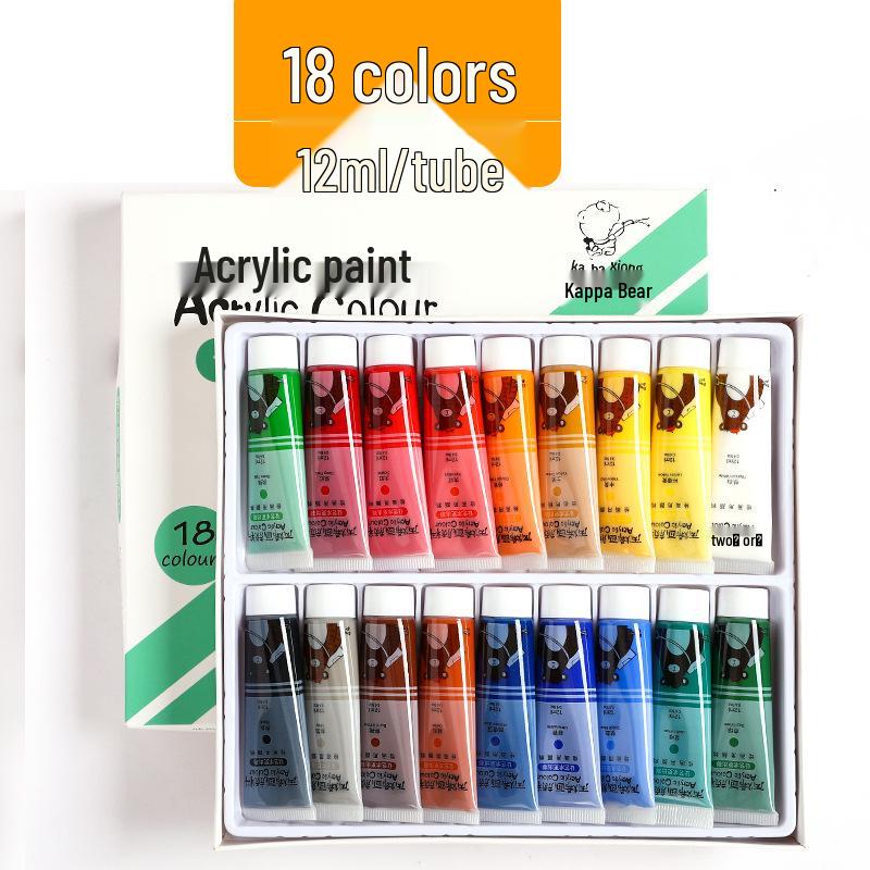 Набор акриловых красок для ручной росписи, водостойких, для граффити на обуви и стенах - Стойкий к выцветанию дизайн по ткани от Bingxi