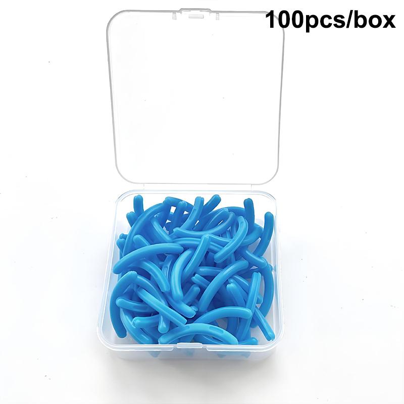 Сменные подушечки для щипцов для завивки ресниц Гипоаллергенная мягкая резиновая подушечка Для универсальных щипцов для завивки ресниц С боксом для хранения Салонное качество Противоскользящий дизайн