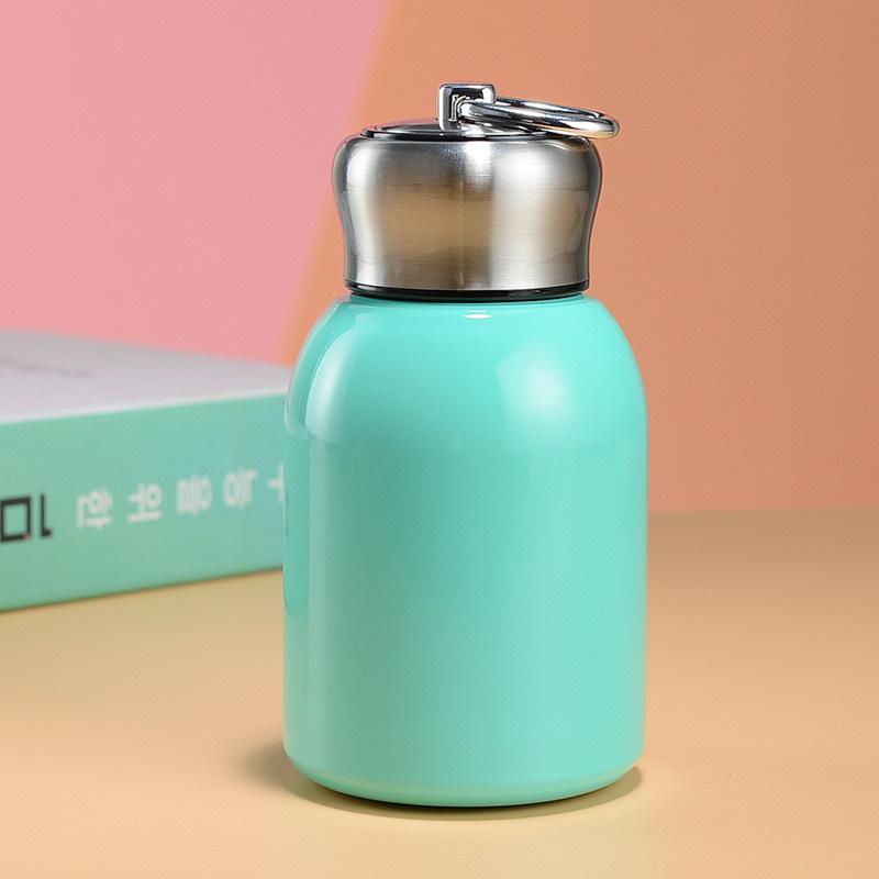Термокружка Guofeng из нержавеющей стали 304 с узором «Карп» и «Павлин», портативная, на шнурке, высокая ценность, для воды, деловой подарок