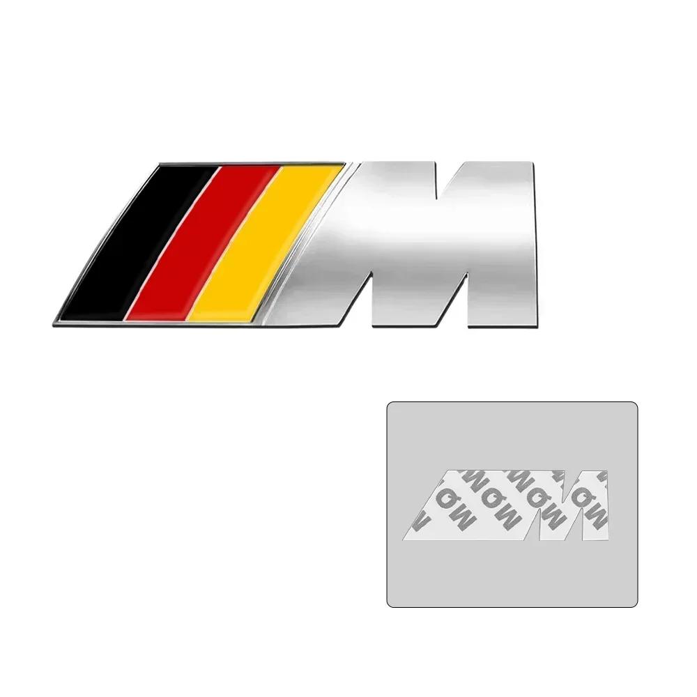 3D Metal Car M POWER Badge Emblem Deocration Sticker Auto Body Trunk Modification Decal For BMW F13 F15 F16 F30 F34 F32 F31 E3