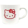 Sanrio Size Microwave and Dishwasher Character Made In 308121 "Hello Kitty" Mug, M, Approx. 260ml, Safe, Water-Repellent, White, Goods, Japan,