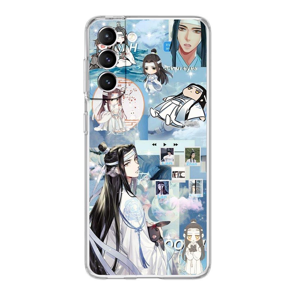 Чехол для телефона с изображением аниме Mo Dao Zu Shi для Samsung Galaxy S22 5G S20 Ultra S21 FE 5G S10E S9 S8 S10 Plus Note 20 10, мягкий прозрачный чехол