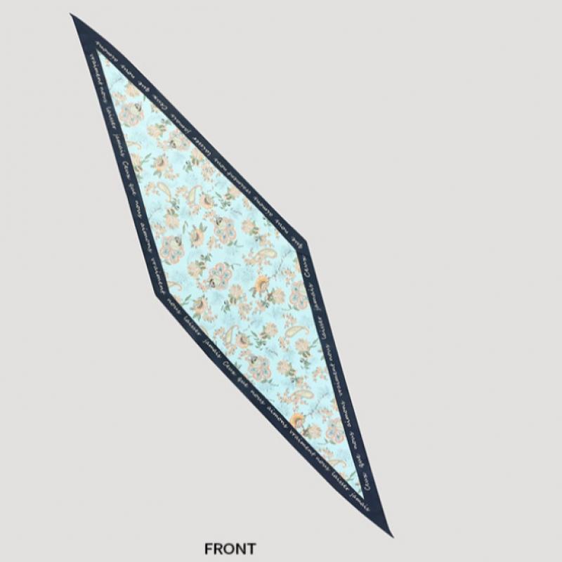 [Она S miSS] Шарф с цветочным узором пейсли SSaSfo12030