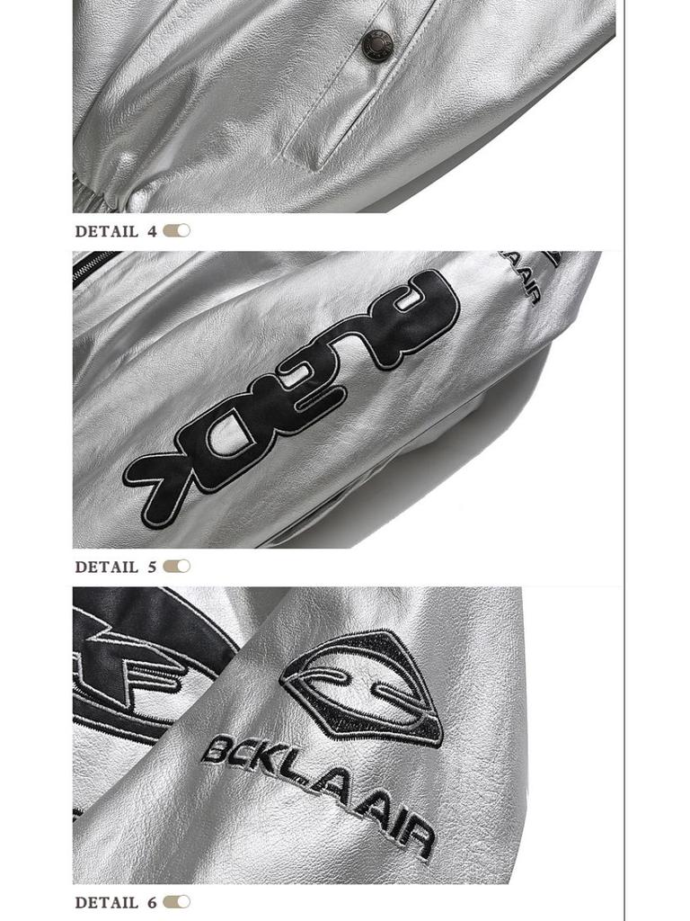 Кожаная гоночная куртка Rogue в стиле ретро хип-хоп: Модный осенний мотоциклетный стиль унисекс