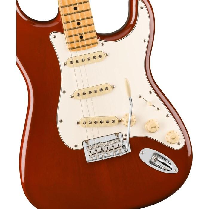 Fender Player II Stratocaster®, Кленовый гриф, Transparent Mocha Burst с мягким чехлом