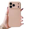 Ультратонкий Нескользящий Чехол Зеленый чехол Для iPhone 17 16 15 14 13 11 12 Pro Max Mini Air Защита Камеры Линза Простой Чехол для Телефона