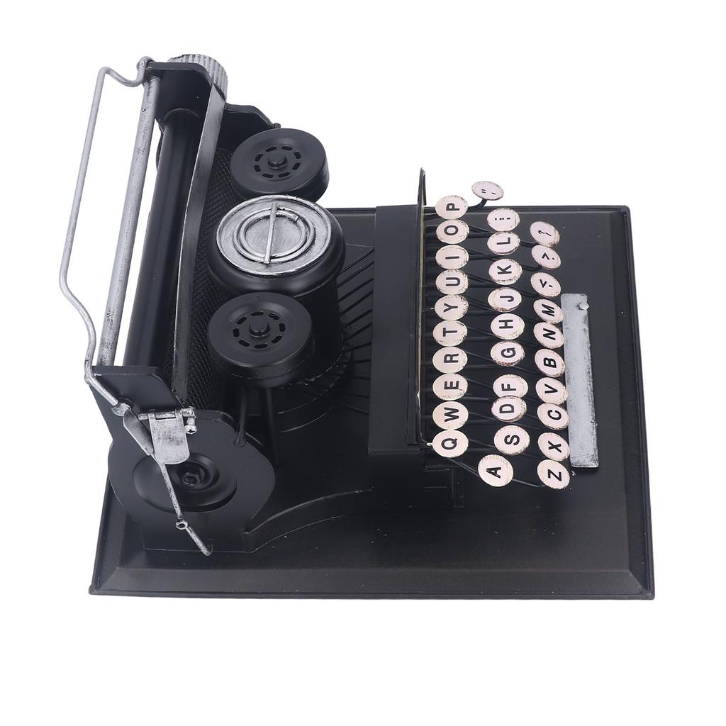 Винтажная пишущая машинка Модель Украшения Железная Ручная Полировка Винтажная пишущая машинка Модель