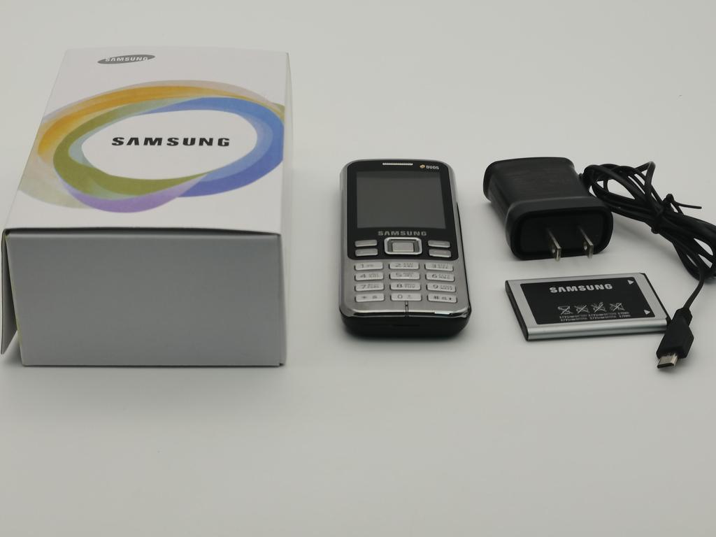 Восстановленный оригинальный мобильный телефон Samsung C3322