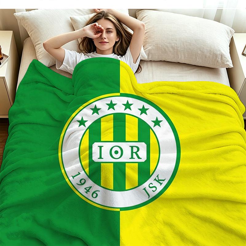 JSK Print Flannel Blanket High Quality Warm Comfortable Cover for All Seasons Perfect for Gifts Home Decor