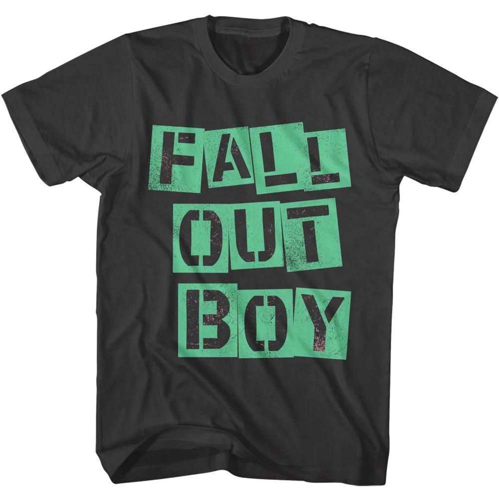 Fall Out Boy Cutout Logo Smoke Music Children's T-shirt
