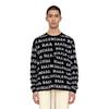 Balenciaga Allover Logo Intarsia Knitted Jumper 761596T16731070