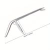 Stainless Steel Unhooking Device Fish Clamp Clip Catch Remover Plier Fishing Hook Tool Fish Tackle Control Fish Pliers