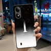 Эксклюзивный чехол для телефона со знаком зодиака и цветком для ZTE Blade A33s Мягкий силиконовый черный чехол ZTE Blade A33s Защита от царапин