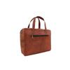 Goat Leather Office Briefcase Messenger Bag 15 In Laptop Satchel Shoulder Bags