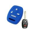 Подходит для Honda Straight Plate 4 Keys силиконовый чехол для автомобильного ключа 7/8 поколения для Accord для CRV для Civic чехол для автомобильного ключа