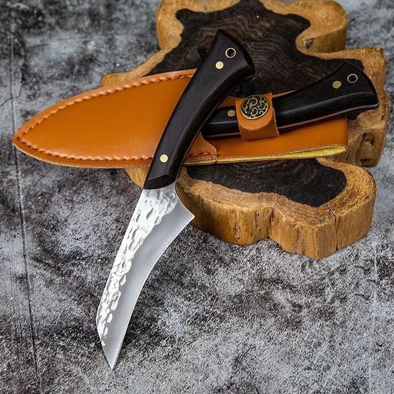 Кухонные ножи ручной работы Стальной нож шеф-повара Тесак для мяса Нож для обвалки Овощной измельчитель Резак