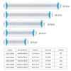 Супертонкий светодиодный светильник для аквариума, светильник для водных растений, 18-75 см, расширяемый водонепроницаемый зажим на лампе для аквариума
