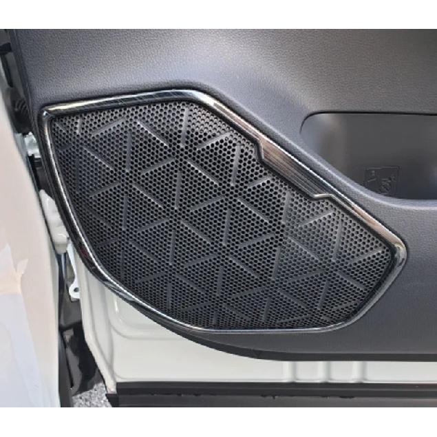 Speaker Cover Trim Side Door Stereo Bezel Ring Garnish for Toyota Rav4 Rav 4 Xa50 19RAV4 Car Accessories Parts