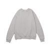 Men's Solid Crewneck Sweatshirt 380G French Terry Cotton Oversized Casual Pullover Unisex Couple Top