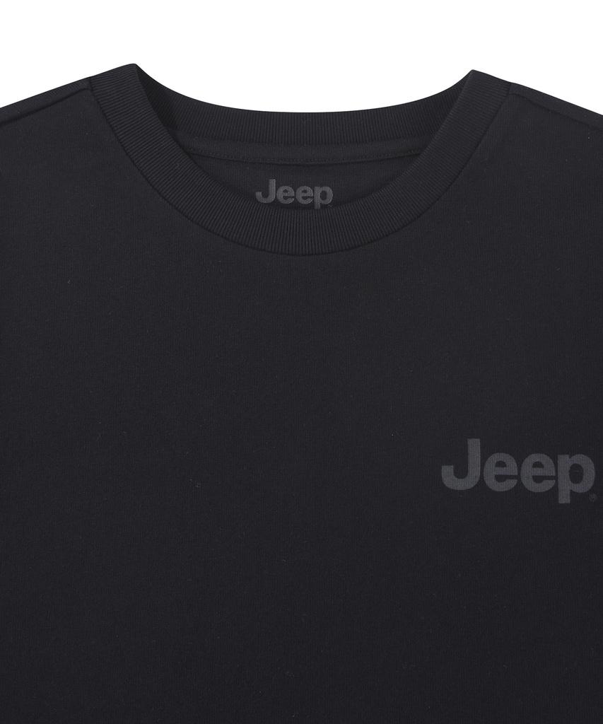 JEEP Футболка с коротким рукавом из плотного хлопка с маленьким логотипом (Jr5Tsu192Bk)