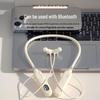 BT-12 Neck-Wearing Bluetooth Headset, Magnetic Design, Large Battery, Extended Battery Life