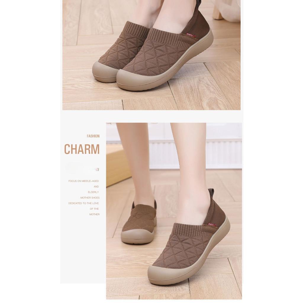 Женские тканевые туфли с мягкой подошвой, мягкой поверхностью, одним стременем, модные туфли, легкие, удобные, нескользящие, рабочие туфли, одинарные туфли