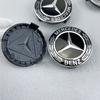 MEA4   ABS 4 ШТ. 75 ММ Колпачки Центральных Ступиц Колес Автомобиля Для Mercedes Benz AMG W203 W206 W220 W205 W211 W212 GLA GLC CLA A Эмблема Защитные Колпачки Дисков Шины