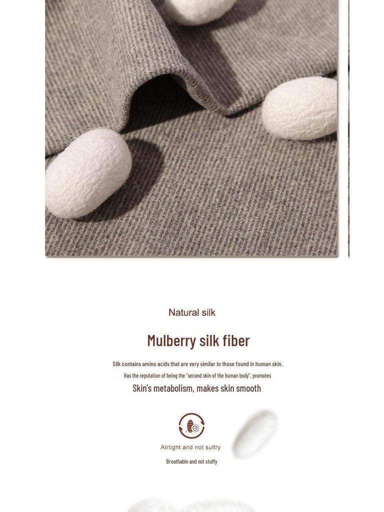 Мужской бесшовный комплект термобелья из шелка с флисовой подкладкой - Высокая эластичность, Теплый, Базовый слой для осени с поддержанием постоянной температуры