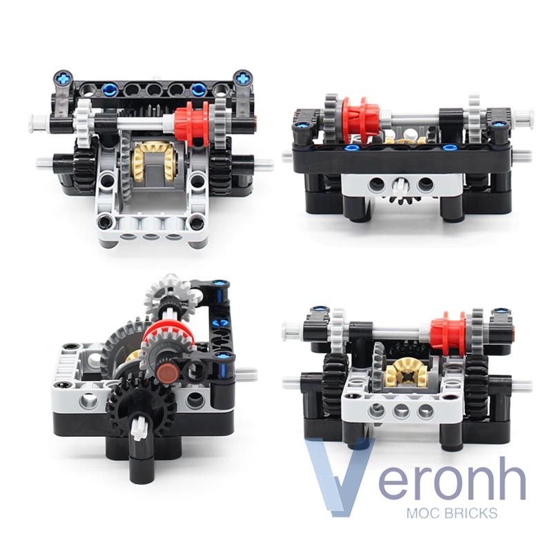Внедорожный автомобиль Багги Простая регулируемая блокировка дифференциала Рамные наборы MOC Высокотехнологичные строительные блоки Сборка Технические кирпичики Игрушки