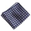 Gentlemen Formal Suit Cotton Handmade Pocket Square Hanky for Wedding Dress Party Handkerchief