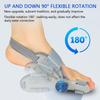 Adjustable Bunion Corrector & Toe Separator Orthopedic Hallux Valgus Brace with Silicone Pads, Comfortable Foot Alignment Splint