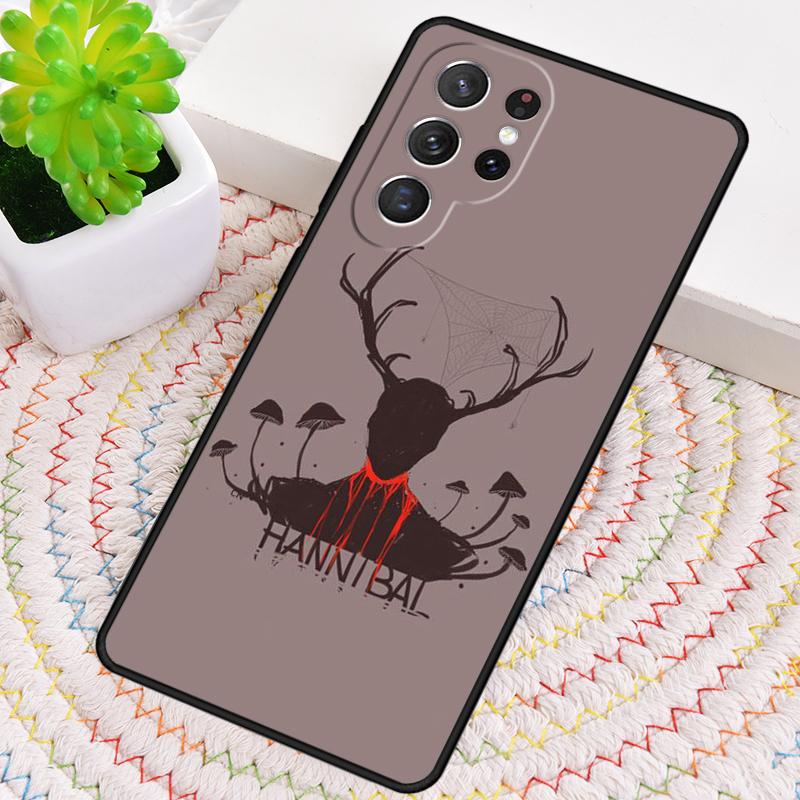 Силиконовый чехол для телефона с изображением сериала Ганнибал Для Samsung Galaxy note 10 pro S26 S25 S24 S23 S22 S21 Plus S25Ultra Чехол Capa