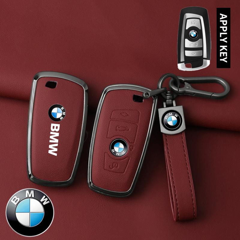 Горячее 2025 Для BMW 1 3 5 7 Серии X1 X3 X4 X5 F10 F15 F16 F20 F30 F18 F25 M3 M4 E34 Чехол для ключей Крышка Корпус из сплава Держатель Брелок Аксессуары