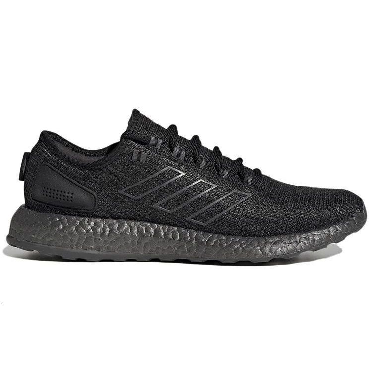 Adidas Кроссовки унисекс PureBoost Black Carbon Core-Black HP2621