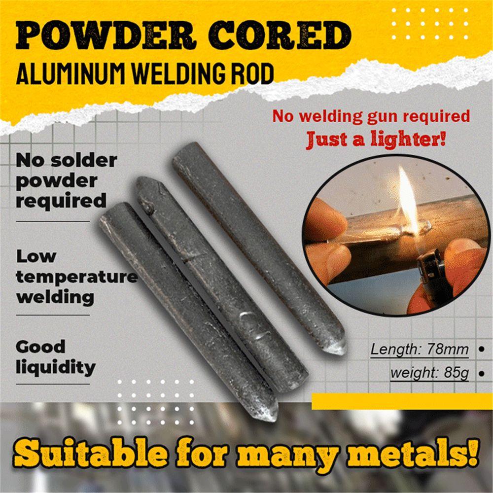 Универсальный легкоплавкий низкотемпературный инструмент, паяльный стержень с порошковым сердечником, алюминиевый припой, сварочный стержень