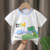 Kids Cute Print Tops Kids T-Shirt Summer Children's Short-sleeved Casual Tops Boys and Girls Gifts